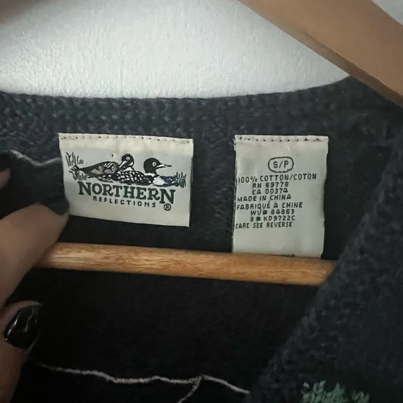 Vintage Northern Reflections Farmhouse Cardigan Sweater - Picture 12 of 12